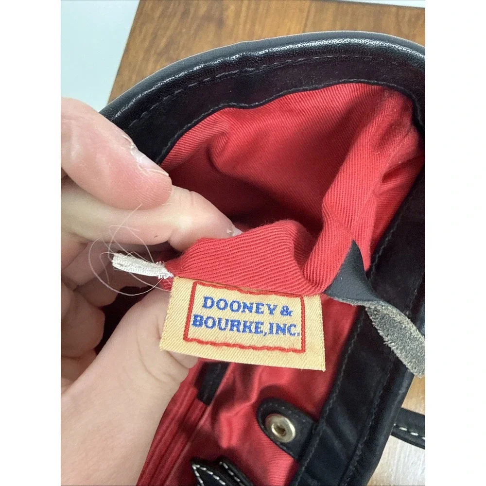 Dooney & Bourke Cindy Rainbow Signature DB Coated Canvas Tote Purse Bag